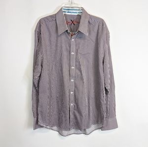 Robert Graham Striped button down shirt